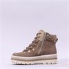 Rieker Tex Platform Knitted Cuff Boot - Beige Combi